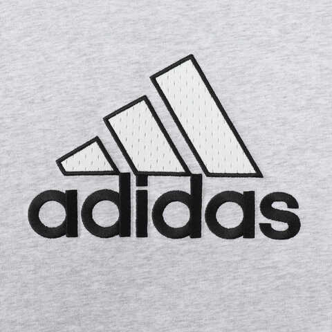 adidas阿迪达斯2025男子BADGE TEE Q2针织无领短TIM7839