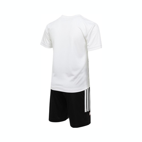 adidas阿迪达斯2025男小童LK MRVL SM TSET短袖套服JF3655