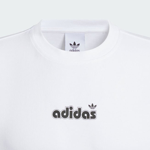 adidas Originals阿迪三叶草2025男子GRFX TEE针织无领短TJX2635