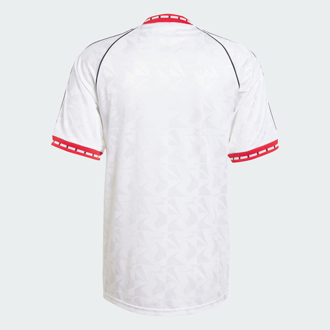 adidas阿迪达斯2025男子MUFC A JSY 91针织无领短TJF0376