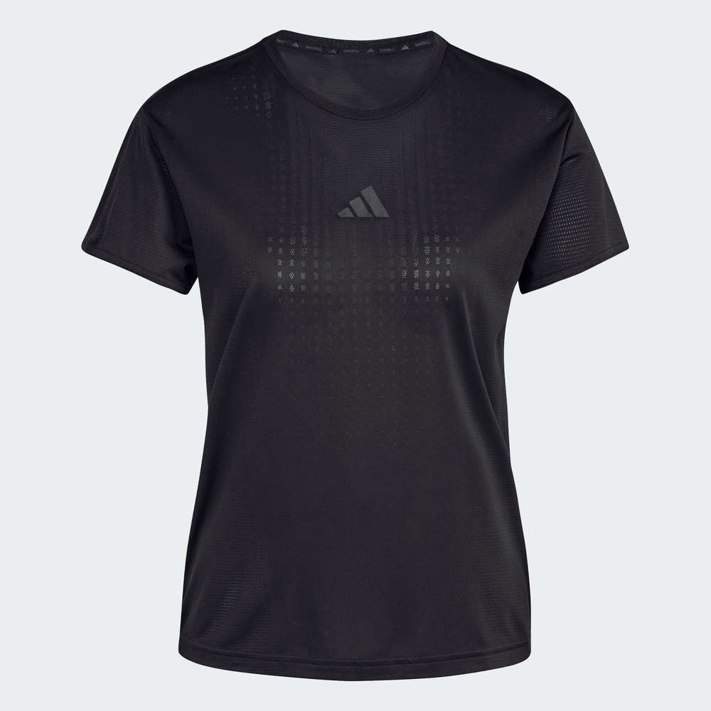 adidas阿迪达斯2025女子AIRCHILL T 2.0针织无领短TJX7429