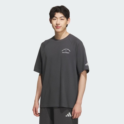 adidas阿迪达斯2025男子GFX TEE3针织无领短TKF0128
