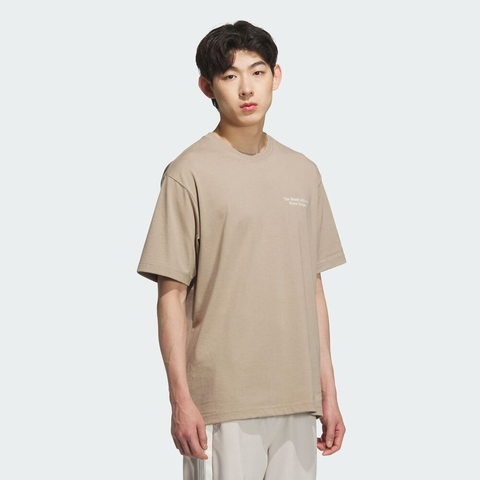 adidas阿迪达斯2025男子GFX TEE2针织无领短TKF0126