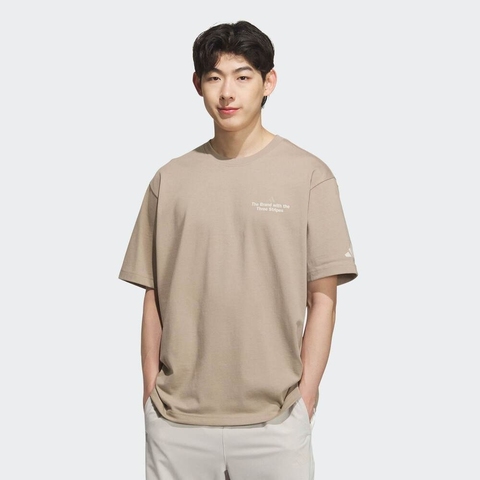 adidas阿迪达斯2025男子GFX TEE2针织无领短TKF0126