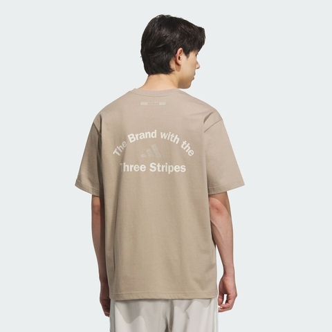 adidas阿迪达斯2025男子GFX TEE2针织无领短TKF0126