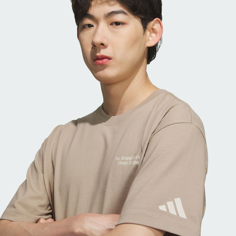 adidas阿迪达斯2025男子GFX TEE2针织无领短TKF0126