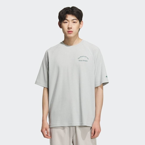 adidas阿迪达斯2025男子GFX TEE3针织无领短TKF0129