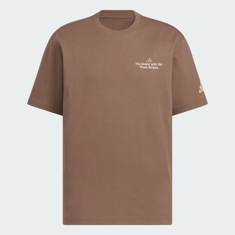 adidas阿迪达斯2025男子GFX TEE2针织无领短TKF0125