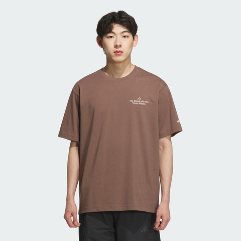 adidas阿迪达斯2025男子GFX TEE2针织无领短TKF0125