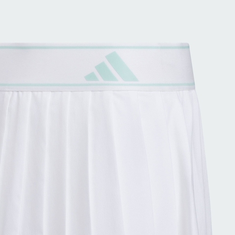 adidas阿迪达斯2025女大童JG TEN SKIRT梭织短裙KF0401