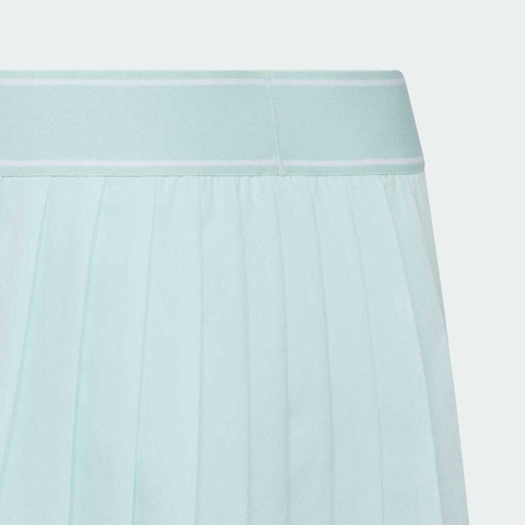 adidas阿迪达斯2025女大童JG TEN SKIRT梭织短裙KF0402