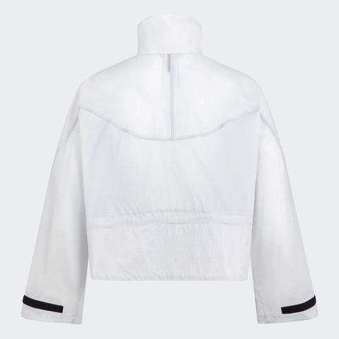 adidas阿迪达斯2025女子FUSTL W JKT梭织连帽外套JM4273