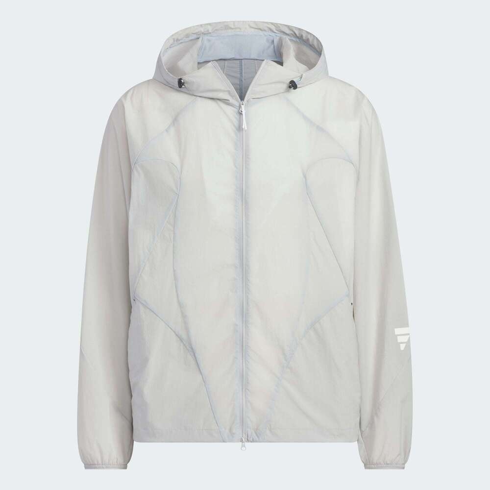 adidas阿迪达斯2025男子FUSTL WV JKT2梭织连帽外套JZ8715