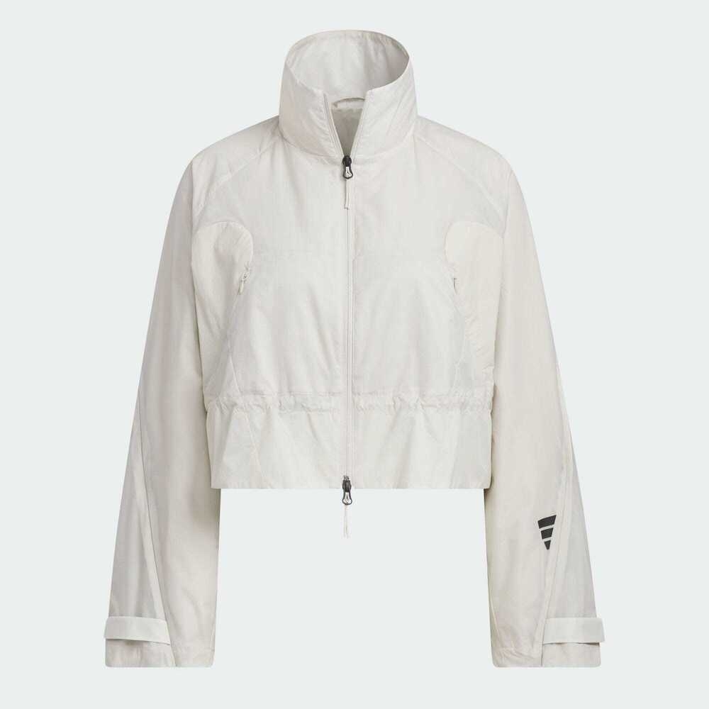 adidas阿迪达斯2025女子FUSTL W JKT梭织连帽外套JM4272