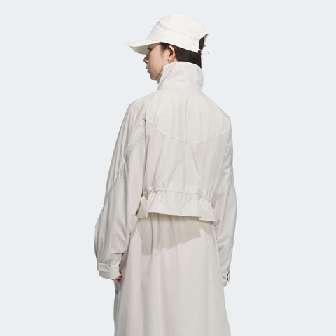 adidas阿迪达斯2025女子FUSTL W JKT梭织连帽外套JM4272