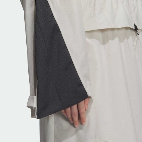 adidas阿迪达斯2025女子FUSTL W JKT梭织连帽外套JM4272