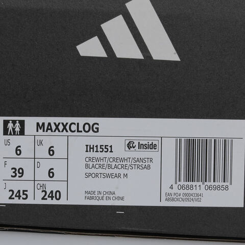 adidas阿迪达斯2025中性MAXXCLOGFOSIH1551