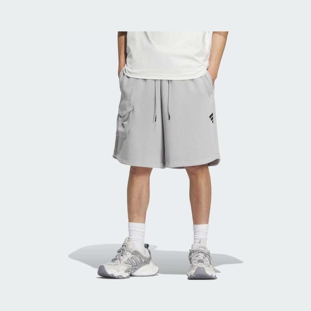 adidas阿迪达斯2025中性FUSTL KU WVPT4针织短裤KB3652