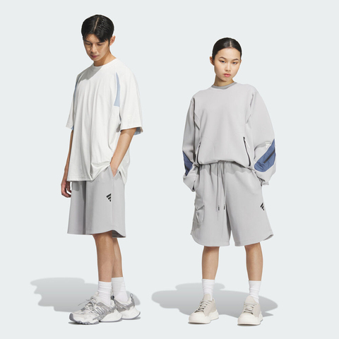 adidas阿迪达斯2025中性FUSTL KU WVPT4针织短裤KB3652