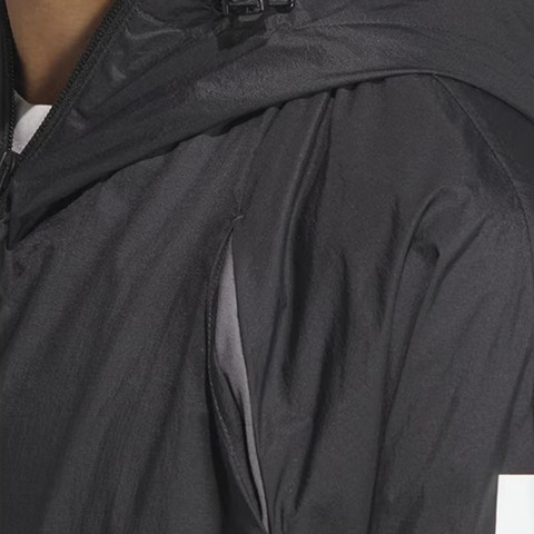 adidas阿迪达斯2025男子FUSTL P JKT2梭织连帽外套JM6234