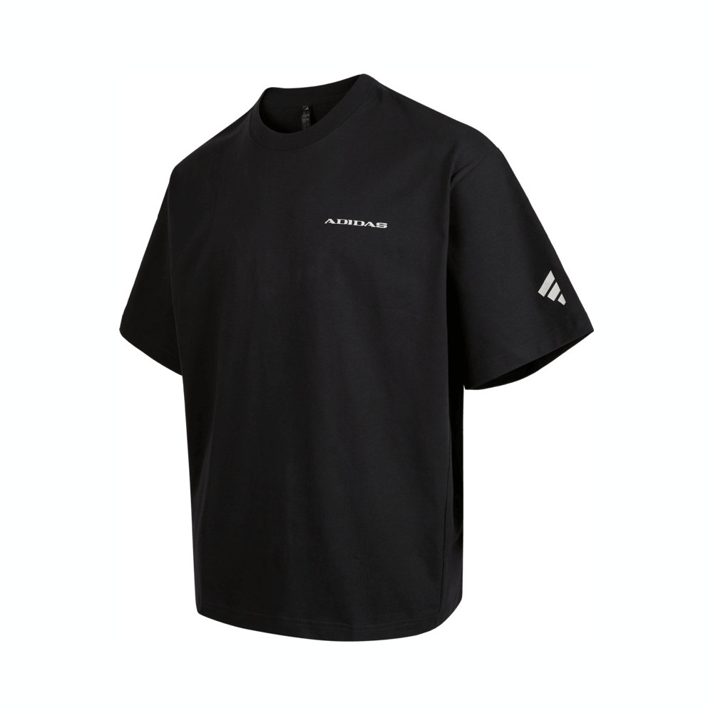 adidas阿迪达斯2025男子FUSTL GFX TEE S针织无领短TKC8493