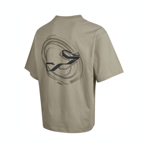 adidas阿迪达斯2025男子FUSTL GFX TEE S针织无领短TKC8496