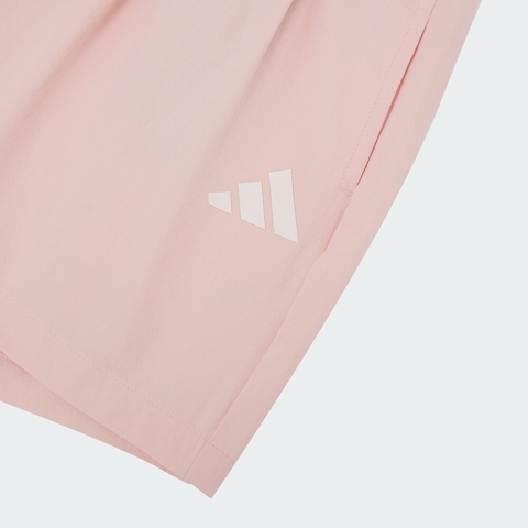 adidas阿迪达斯2025女大童WV SHO GIRL梭织短裤KG3124