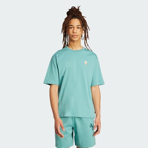 adidas阿迪达斯2025男子M DOG SOCK T针织无领短TJL9242