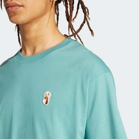 adidas阿迪达斯2025男子M DOG SOCK T针织无领短TJL9242