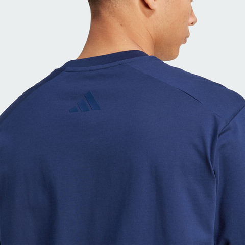 adidas阿迪达斯2025男子M DOG FTBALL T针织无领短TJL9236