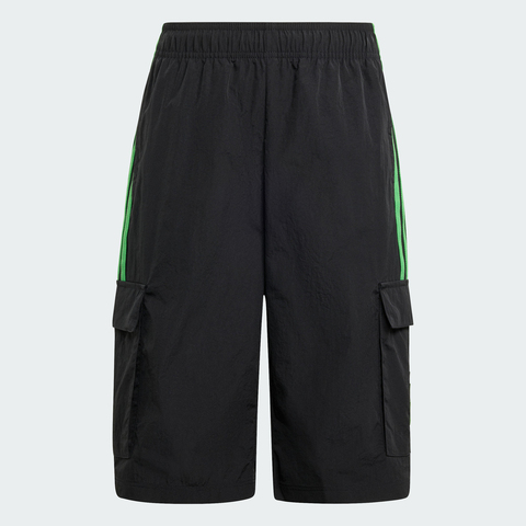 adidas阿迪达斯2025男大童CARGO SHORTS梭织短裤KD9832