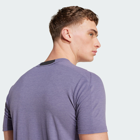 adidas阿迪达斯2025男子D4T TEE针织无领短TJX3289