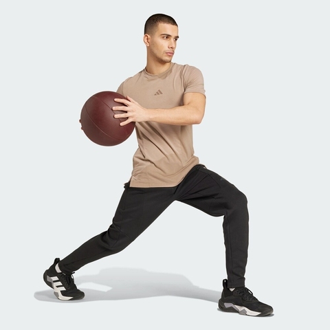 adidas阿迪达斯2025男子D4T TEE针织无领短TJX1169