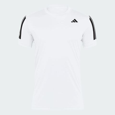 adidas阿迪达斯2026男子CLUB 3STR TEE针织无领短TJE0413