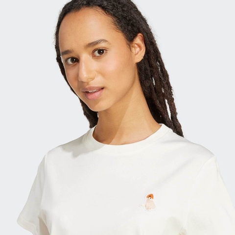 adidas阿迪达斯2025女子W CAT T针织无领短TJV8515