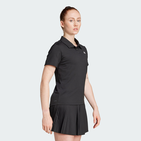 adidas阿迪达斯2025女子CLUB W POLO SMU针织有领短TJZ4924