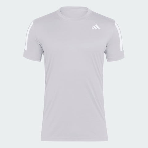 adidas阿迪达斯2025男子CLUB 3STR TEE针织无领短TJZ3490