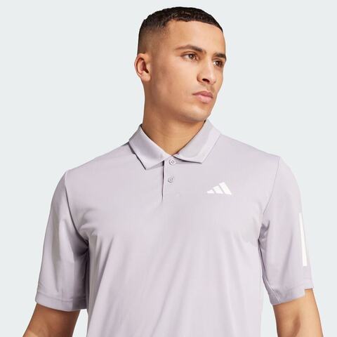 adidas阿迪达斯2025男子CLUB 3STR POLO针织有领短TJZ3491