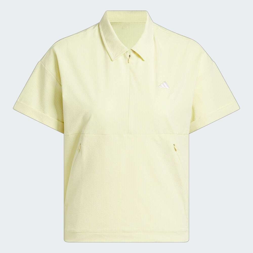 adidas阿迪达斯2025女子W GO-TO SS LYR针织有领短TJE7311