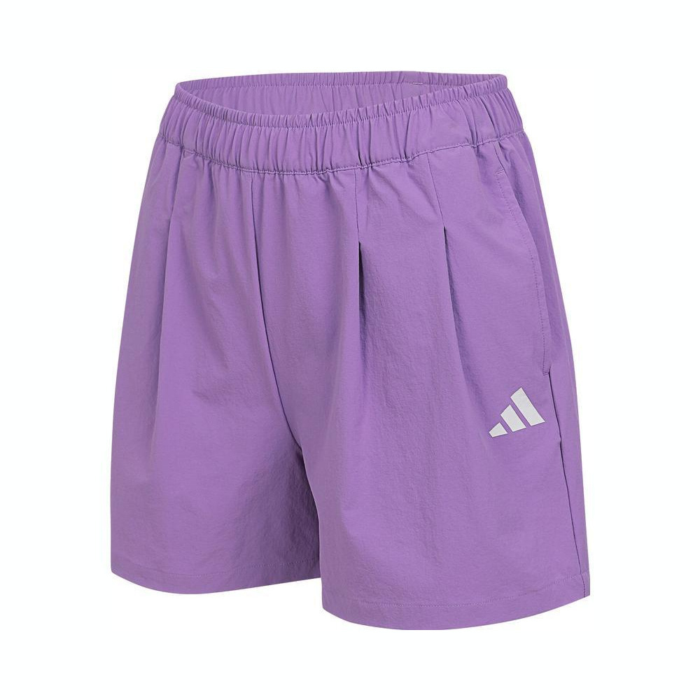 adidas阿迪达斯2025女大童WV SHO GIRL梭织短裤KG3126