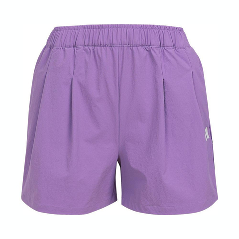 adidas阿迪达斯2025女大童WV SHO GIRL梭织短裤KG3126