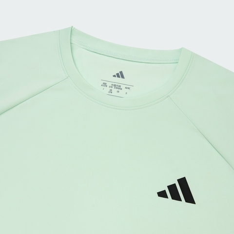 adidas阿迪达斯2025男大童SS T UNISEX针织无领短TKG3135