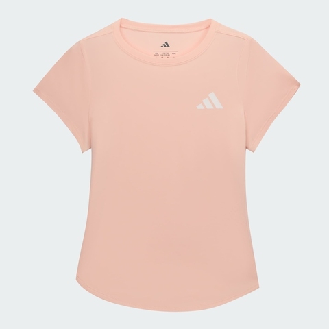 adidas阿迪达斯2025女大童SS T GIRL针织无领短TKG3138