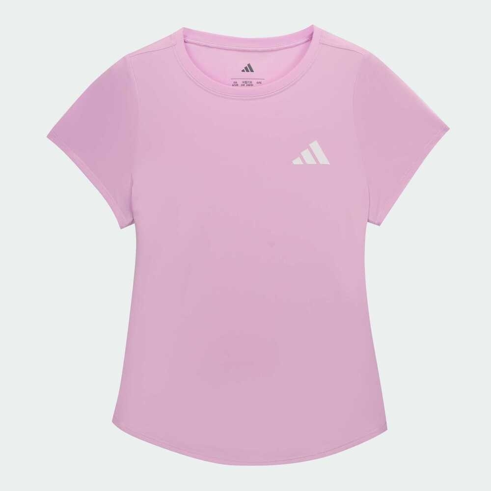 adidas阿迪达斯2025女大童SS T GIRL针织无领短TKG3140