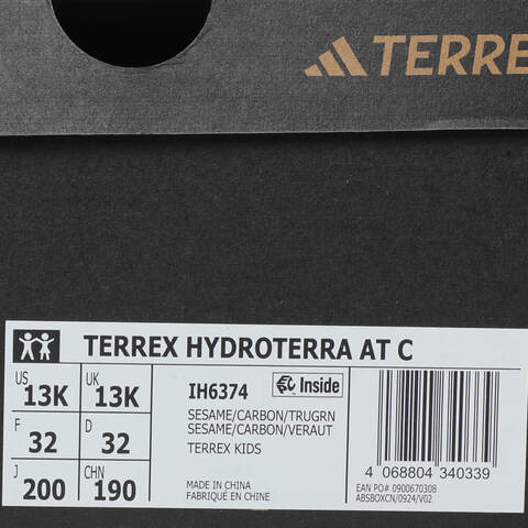 adidas阿迪达斯2025女小童TERREX HYDROTERRA AT C游泳童装IH6374