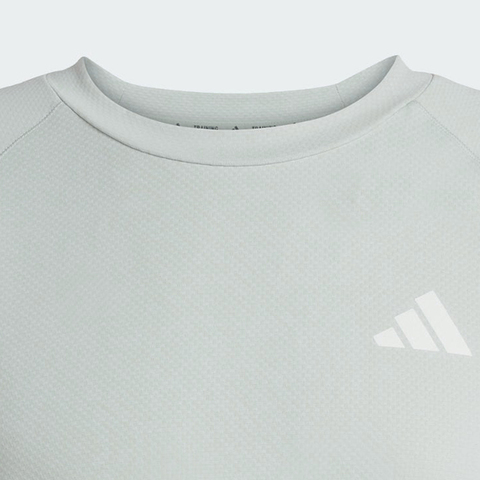 adidas阿迪达斯2025男子GYM+ 3S TEE针织无领短TJW9662