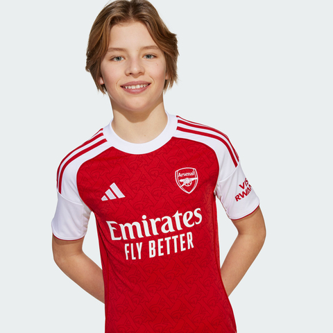 adidas kids阿迪达斯小童2025男大童AFC H JSY Y针织无领短TJI9533