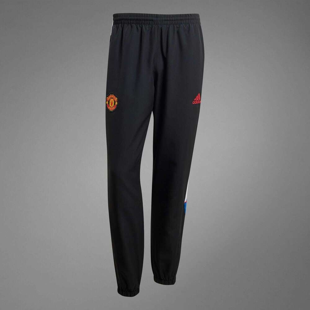 adidas阿迪达斯2025男子MUFC UBP TP梭织长裤JF0371