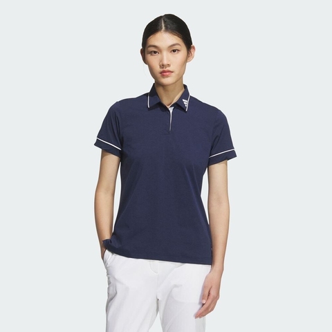 adidas阿迪达斯2025女子TWISTKNIT POLO针织有领短TJG1348