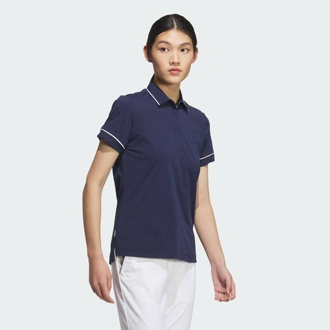adidas阿迪达斯2025女子TWISTKNIT POLO针织有领短TJG1348